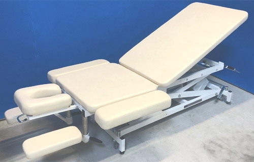Стационарный массажный стол Fysiotech Professional X-1 65 см, топлёное молоко