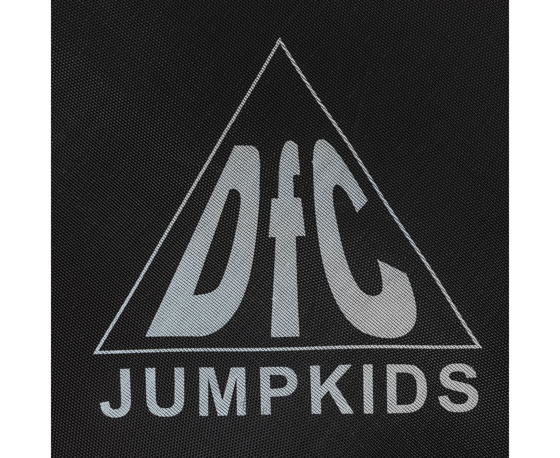 Батут DFC JUMP KIDS 55" красный/серый, сетка (137 см)