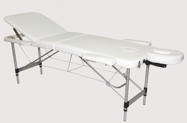 Складной массажный стол DFC Relax Compact, белый
