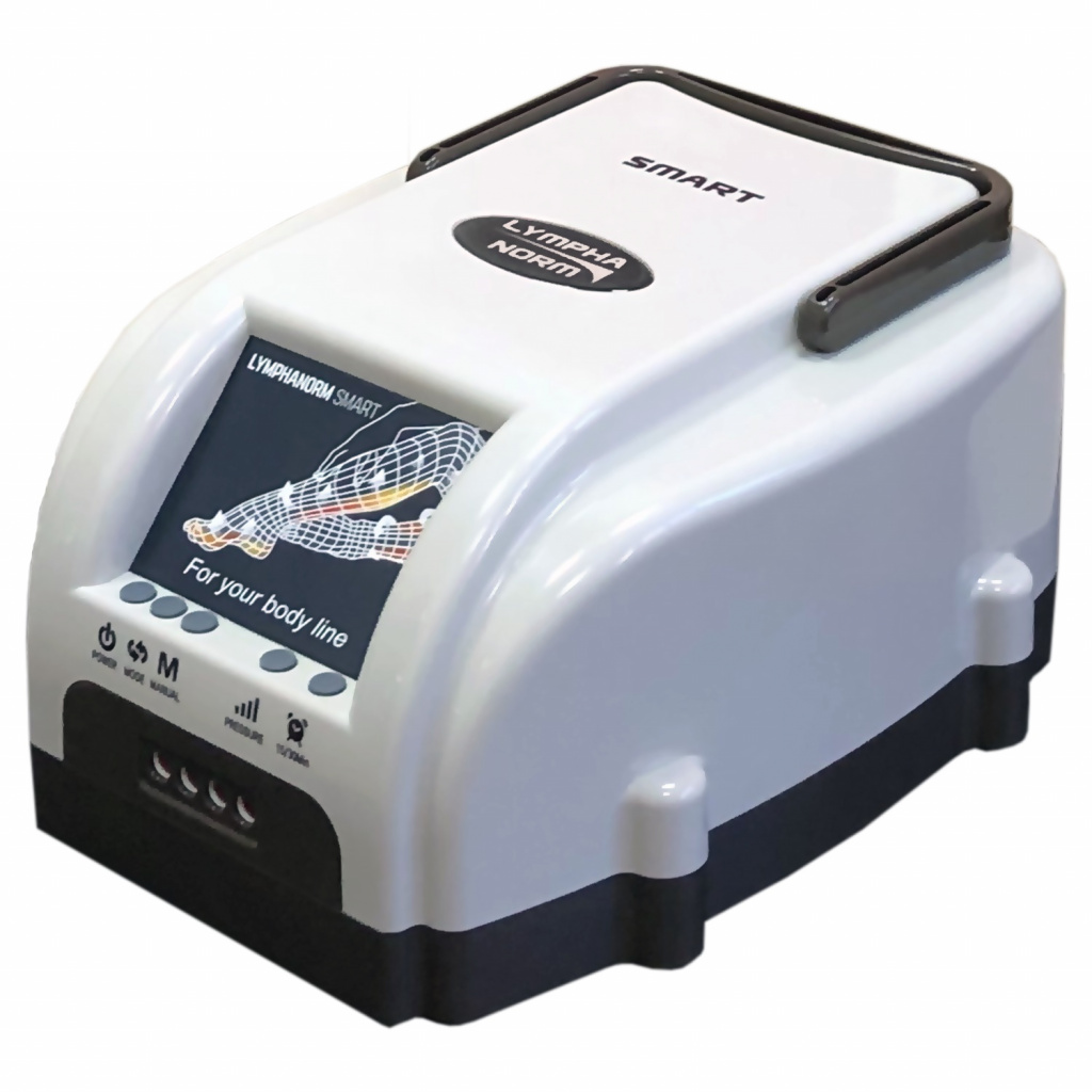 Лимфодренажный аппарат LymphaNorm Smart + 2 манжеты для ног (XL) + талия (XL / XXL) + манжета для рук