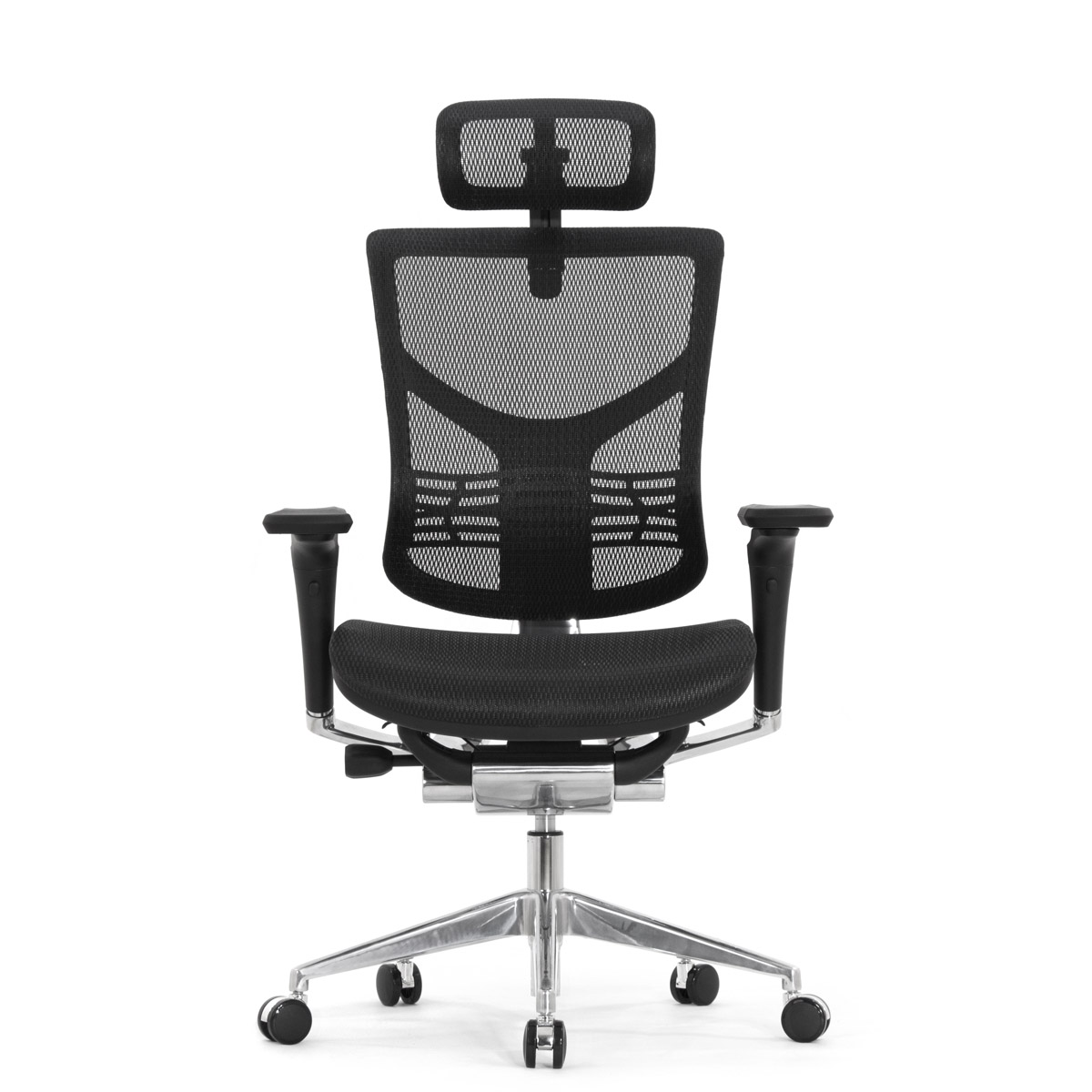 Эргономичное кресло Falto Star 2 (подлокотники 6D (360), сетка, чёрный)