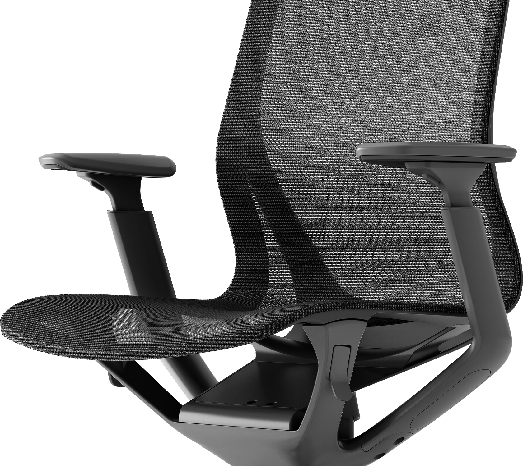 Эргономичное кресло Aria тёмно-серое