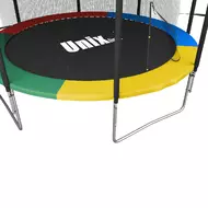 Батут UNIX line Simple 12 ft Color, внутренняя сетка