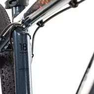 Велосипед Aspect NICKEL 27.5 20" Серо-оранжевый (2022)