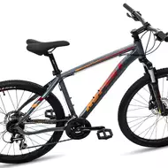 Велосипед Aspect STIMUL 27.5 20" Серо-оранжевый (2022)