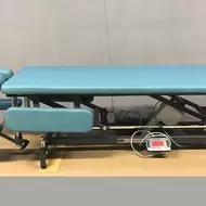 Стационарный массажный стол Fysiotech Standard H1 65 см, зелёный/рама серая, ножной пульт