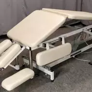 Стационарный массажный стол Fysiotech Professional H-1 60 см, топлёное молоко