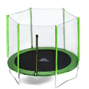 Батут DFC Trampoline Fitness 6 ft внешняя сетка, светло-зелёный (183 см)