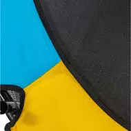 Батут DFC JUMP KIDS 55" жёлтый/синий, сетка (137 см)
