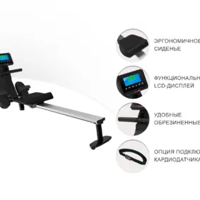 Гребной тренажер UNIXFIT Techno Rower 410E