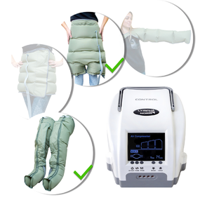 Лимфодренажный аппарат LymphaNorm Control + 2 манжеты для ног (XL) + манжета шорты